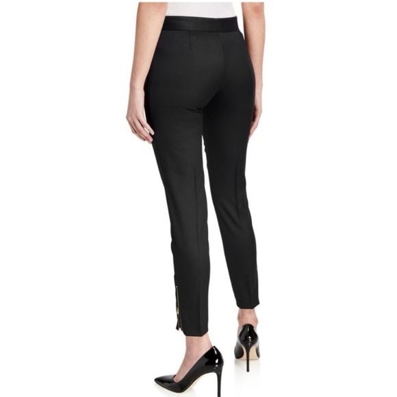 Stella McCartney Vivian Skinny Zip Black Pants Size Italian 40, US 4-6 - Picture 2 of 15
